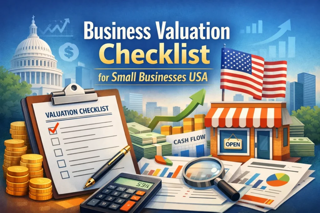 business valuation checklist small business usa