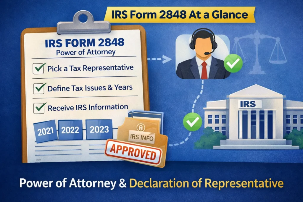 IRS Instructions for Form 2848