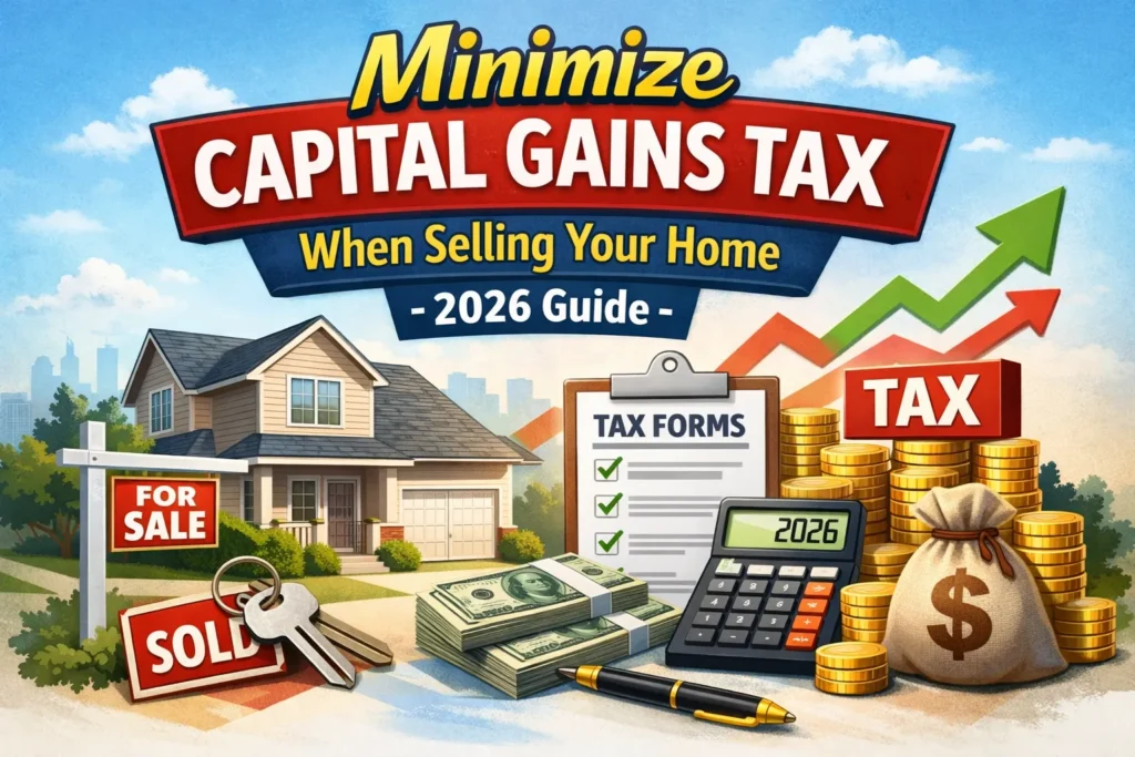 How to Minimize Capital Gains Tax When Selling Your Home (2026 Guide)
