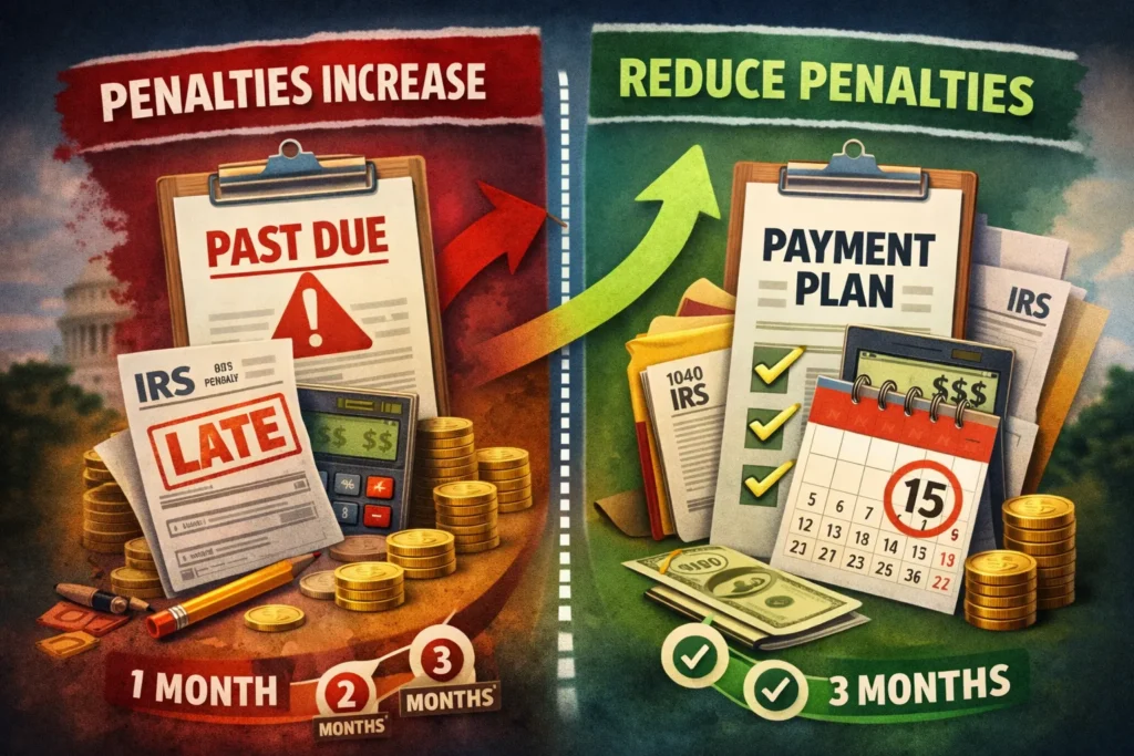 how to reduce tax penalties after deadline
