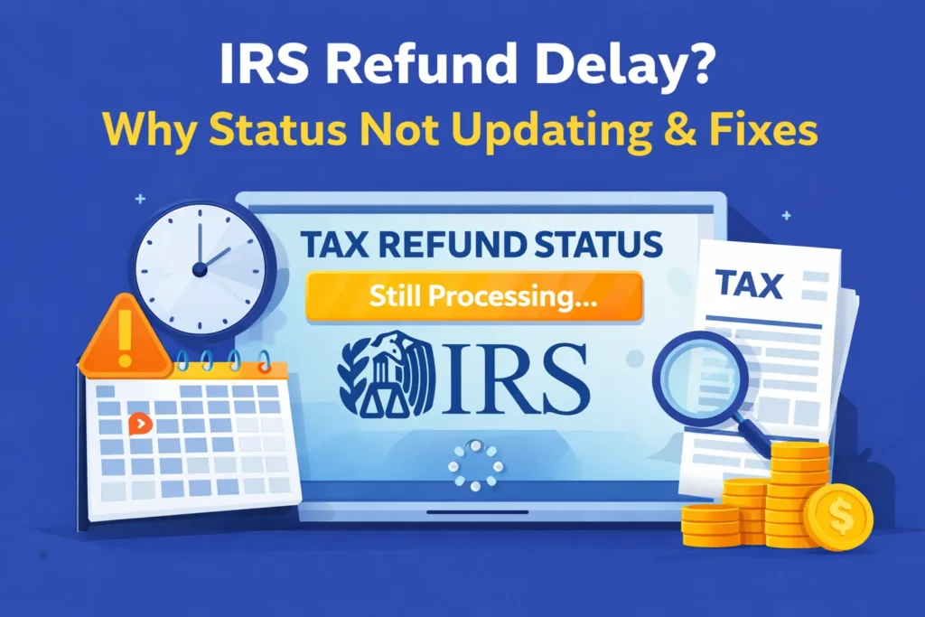 IRS Tax Refund Status Not Updating? Here’s What It Means and How to Fix It