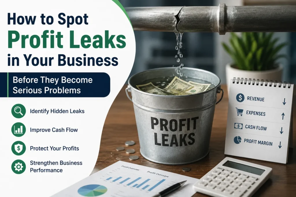 How to Spot Profit Leaks in Business Before They Become Serious Problems