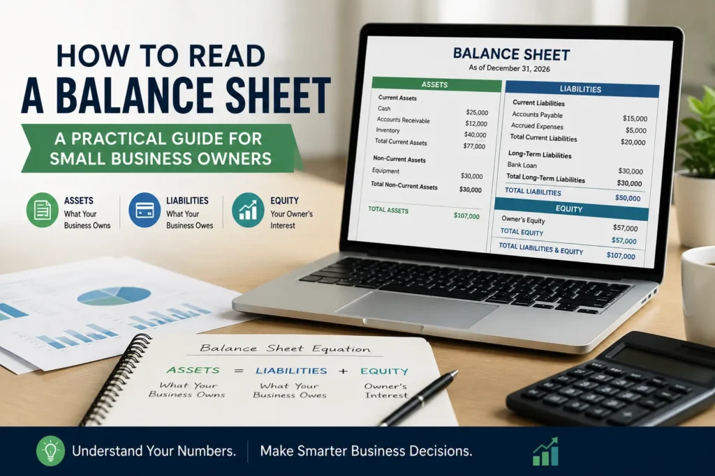 How to Read a Balance Sheet: A Practical Guide for Small Business Owners