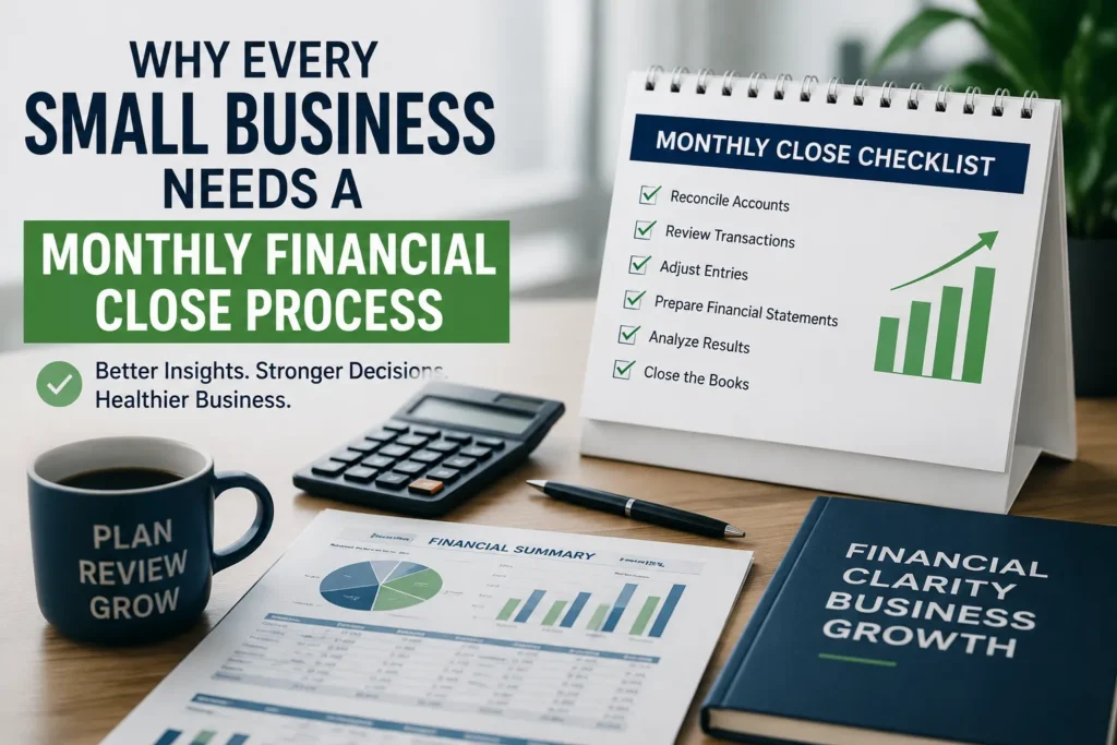 Why Every Small Business Needs a Monthly Financial Close Process
