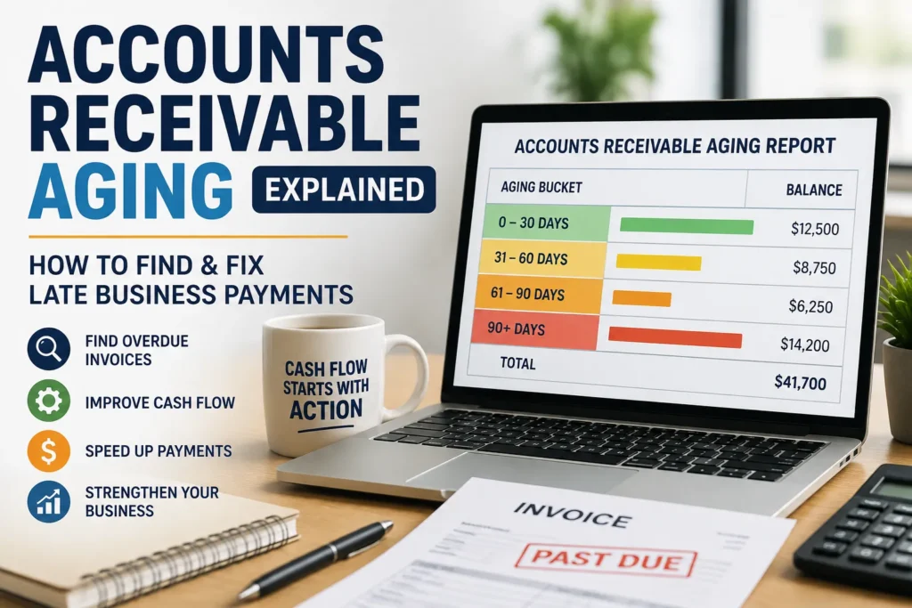 Accounts Receivable Aging Explained: How to Find and Fix Late Business Payments